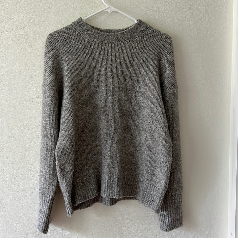 For The Republic Grey Sweater
